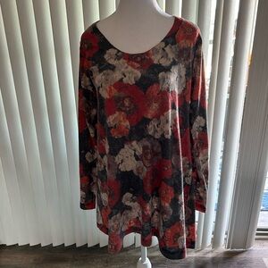 Soft Surroundings Fine Gauge Sweater tunic. Size large. Never worn.